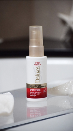 Wella Deluxe Style & Restore regeneráló szérum a haj megerősítésére