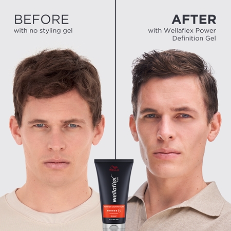 Wella Wellaflex Men hair gel with extra strong hold