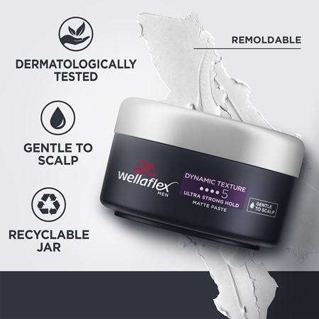 Wella Wellaflex Men shaping paste for hair
