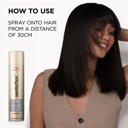 Wella Wellaflex Shine & Hold lak na vlasy