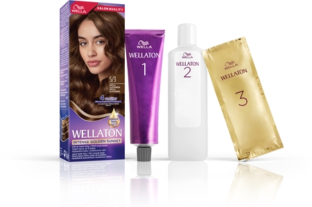 Wella Wellaton Intense Golden Sunset Culoare permanenta pentru par cu ulei de argan