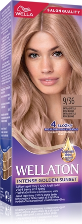 Wella Wellaton Intense Golden Sunset Noturīga matu krāsa ar argāneļļu