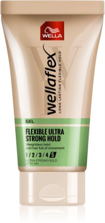 Wella Wellaflex Flexible Ultra Strong gel na vlasy s extra silnou fixací