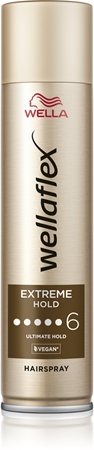 Wella Wellaflex Extreme Hold Haarspray mit extra starkem Halt für natürliche Fixation