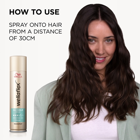 Wella Wellaflex Invisible Hold strong-hold hairspray