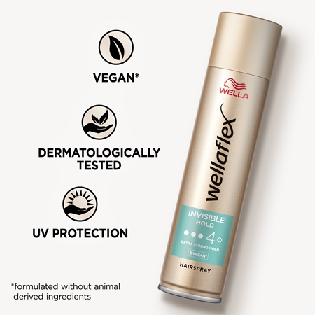 Wella Wellaflex Invisible Hold strong-hold hairspray