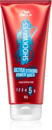 Wella Shockwaves Ultra Strong Power Hold gel za lase z močno fiksacijo