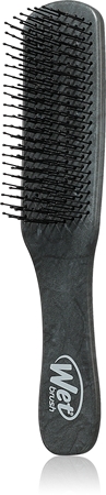 Wet Brush Detangler Brown Leather brosse à cheveux pour homme