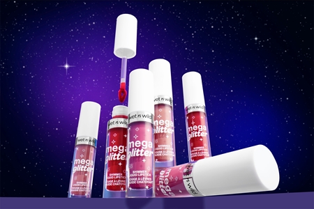 Wet n Wild Mega Glitter batom líquido com efeito mate com glitter