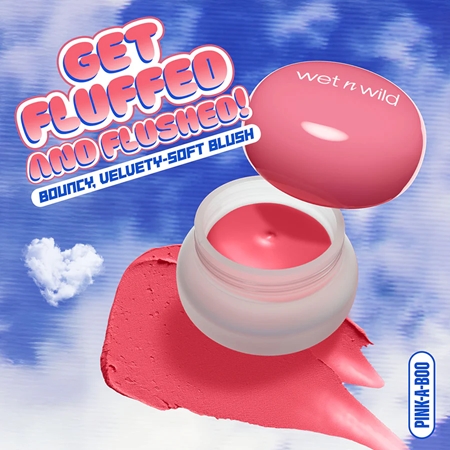 Wet n Wild Mother Fluffer Cloud Blush Matte Cream Blush with powder effect