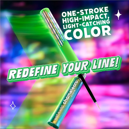 Wet n Wild Chameleon Chrome Liquid Eyeliner Ολογραφικό κρεμώδες λάινερ ματιών