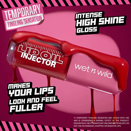 Wet n Wild Lip Oil Injector Oil Lip Gloss for volume
