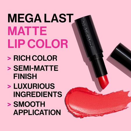 Wet n Wild MegaLast moisturising lipstick with matt effect