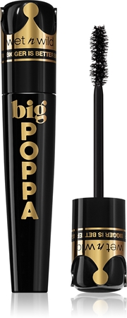 Wet n Wild Big Poppa спирала за мигли за екстремен обем с интензивен черен цвят