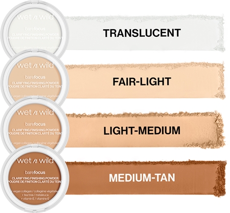 Wet n Wild BareFocus Clarifying Finishing Powder matinė pudra