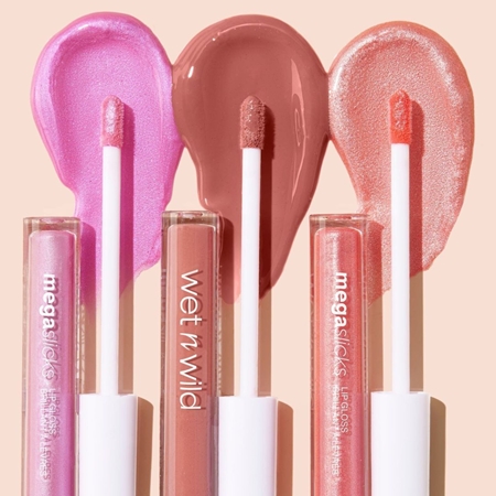Wet n Wild Mega Slicks třpytivý lesk na rty s hydratačním účinkem