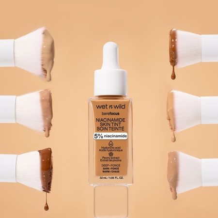 Wet n Wild Bare Focus Niacinamide Skin Tint lehký hydratační make-up