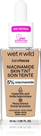 Wet n Wild BareFocus Niacinamide Skin Tint maquilhagem hidratante leve