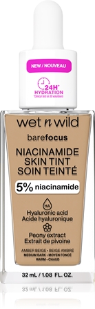 Wet n Wild BareFocus Niacinamide Skin Tint maquilhagem hidratante leve