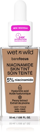 Wet n Wild BareFocus Niacinamide Skin Tint maquilhagem hidratante leve