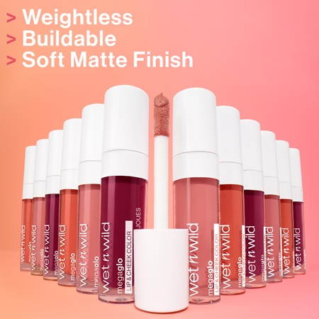 Wet n Wild MegaGlo creamy lipstick for lips and cheeks