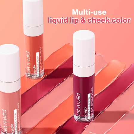 Wet n Wild MegaGlo creamy lipstick for lips and cheeks