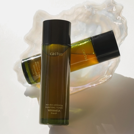 WHAMISA Cactus Purifying Toner lotion tonique exfoliante douce pour une peau lumineuse