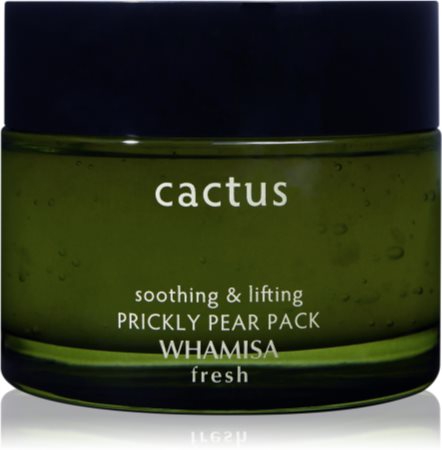 WHAMISA Cactus Prickly Pear Pack máscara gel hidratante restauração intensiva e esticamento da pele