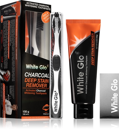 White Glo Charcoal sada zubní péče