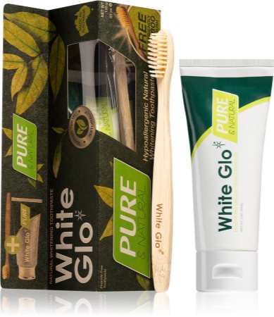 White Glo Pure Natural kit de blanqueamiento dental