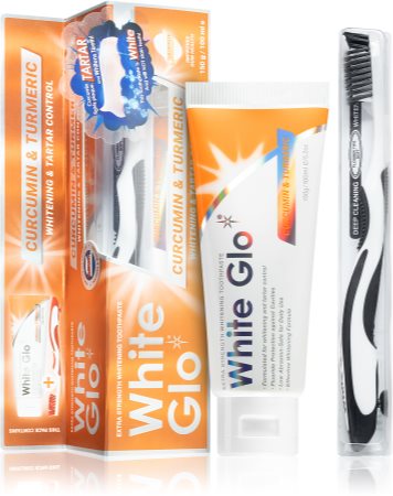 White Glo Whitening & Tartar Control valkaiseva hammastahna Harjan Kanssa |  