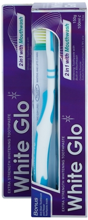 White Glo 2 in1 sada zubnej starostlivosti