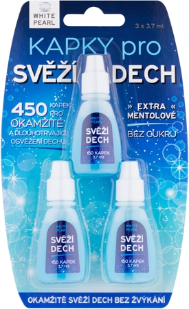 White Pearl Dental Care dropsuri pentru respiratie proaspata