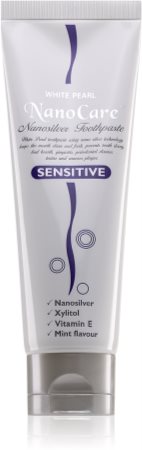 White Pearl NanoCare Sensitive зубная паста для чувствительных зубов