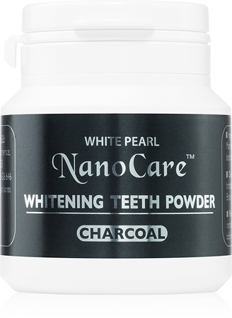 White Pearl NanoCare Balinošs zobu pulveris ar aktīvo ogli