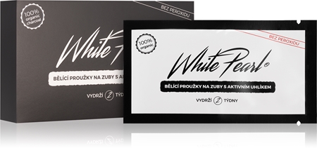 White Pearl Charcoal Strips til tandblegning