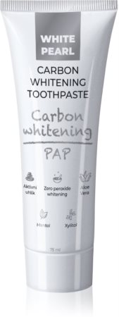 White Pearl PAP Carbon Whitening dentifricio sbiancante