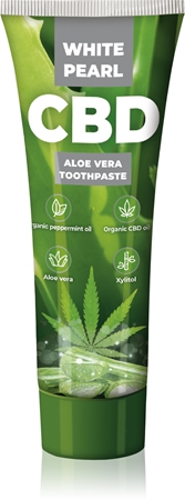 White Pearl CBD Aloe Vera паста за зъби