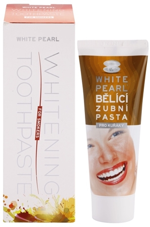 White Pearl Whitening Blekande tandkräm för rökare
