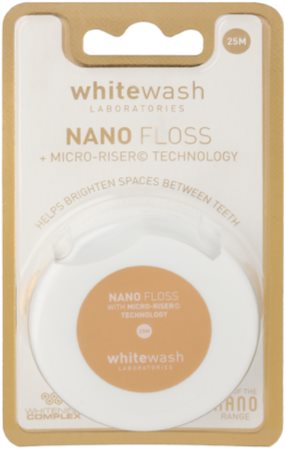 Whitewash Nano tarpdančių siūlas  balinamojo poveikio