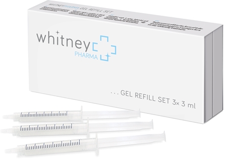 WhitneyPHARMA Gel refill set Refill-Packung für ein schonendes Bleaching