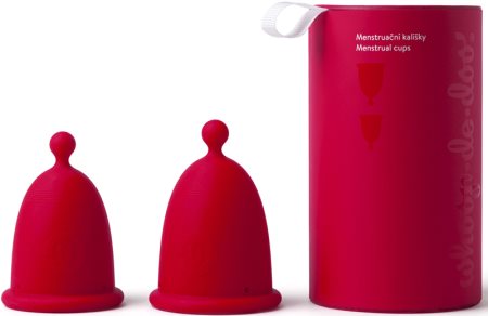 Whoop·de·doo Menstrual Cup Duo Pack copa menstrual Red (2 uds)
