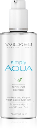 Wicked Simply Aqua gel lubrificante