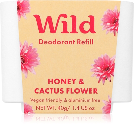 Wild Honey & Cactus Flower tuhý deodorant náhradní náplň