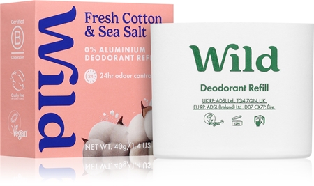 Wild Fresh Cotton & Sea Salt антиперспірант змінне наповнення