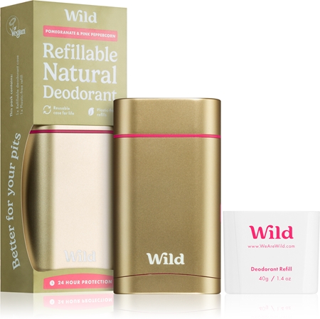 Wild Pomegranate & Pink Peppercorn Gold Case Deo-Stick + Etui