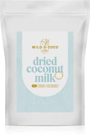 WILD & COCO Sušené kokosové mléko kokosové mléko v prášku