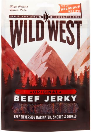 Wild West Beef Jerky Original suszone mięso wołowina