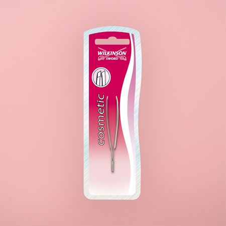 Wilkinson Sword Cosmetic Curved Tweezers pinzeta se zešikmeným koncem
