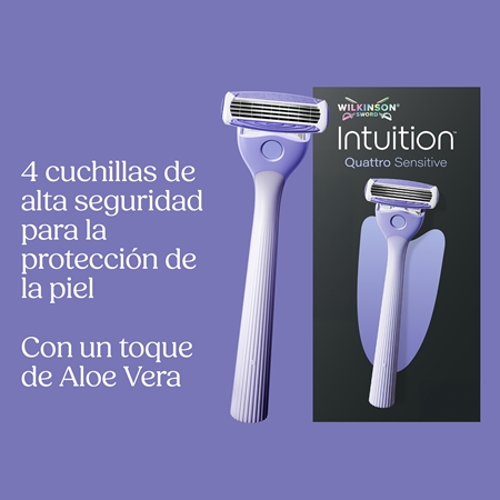 Wilkinson Sword Intuition Quattro Sensitive cabezal de recambio